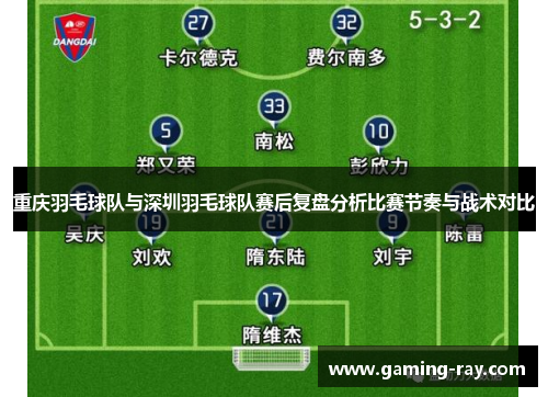 重庆羽毛球队与深圳羽毛球队赛后复盘分析比赛节奏与战术对比