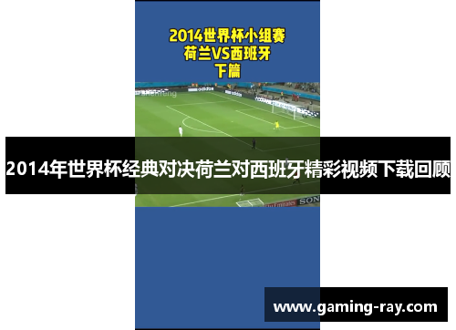 2014年世界杯经典对决荷兰对西班牙精彩视频下载回顾